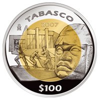 100 Pesos reverse