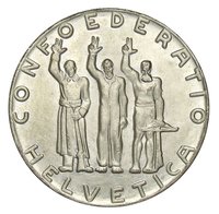 5 Francs obverse