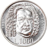 1000 Lire reverse