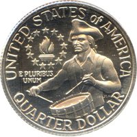 ¼ Dollar reverse