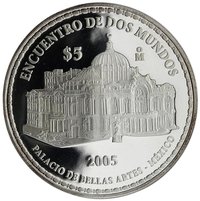 5 Pesos reverse