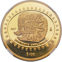 100 Pesos reverse