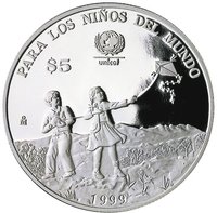 5 Pesos reverse