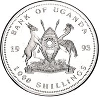 1000 Shillings obverse