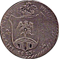 2 Reales obverse