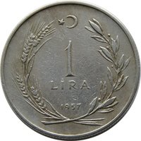 1 Lira reverse