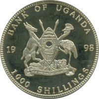 1000 Shillings obverse