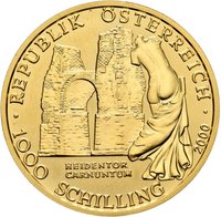1000 Schilling obverse