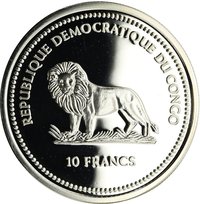 10 Francs obverse