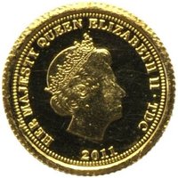 ½ Crown obverse