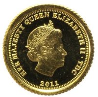 ½ Crown obverse