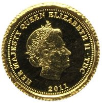 ½ Crown obverse