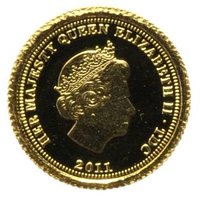 ½ Crown obverse