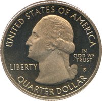 ¼ Dollar obverse