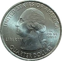 ¼ Dollar obverse