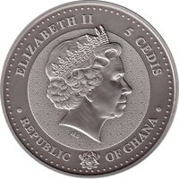 5 Cedis obverse