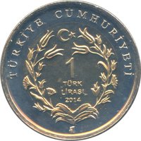 1 Lira obverse