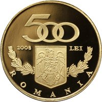 500 Lei obverse