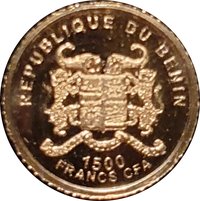 1500 Francs CFA obverse