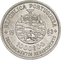 1000 Escudos obverse