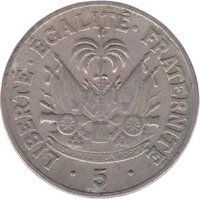 5 Centimes reverse
