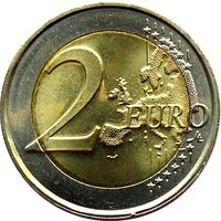 2 Euros reverse