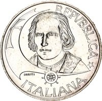 500 Lire obverse
