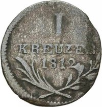 1 Kreuzer reverse
