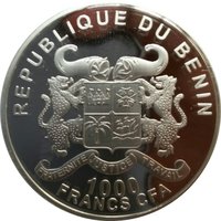 1000 Francs CFA obverse