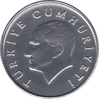 5 Lira obverse