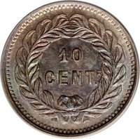 10 Centavos reverse