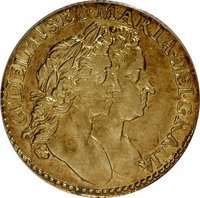 ½ Guinea obverse