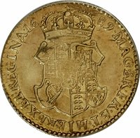 ½ Guinea reverse