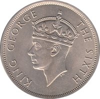 ½ Crown obverse