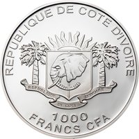1000 Francs CFA obverse