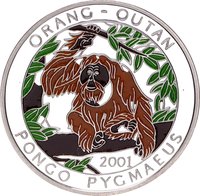 1000 Francs CFA reverse