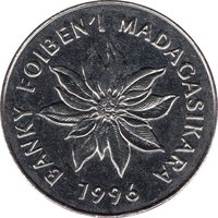 5 Francs obverse