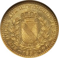 1 Ducat reverse