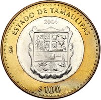 100 Pesos reverse