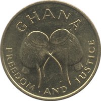 5 Cedis obverse