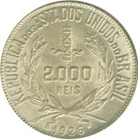 2000 Réis obverse