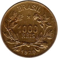 1000 Réis obverse