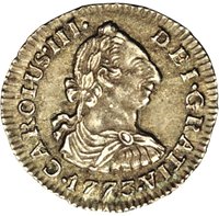 ½ Real obverse
