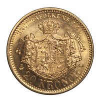 20 Kronor reverse