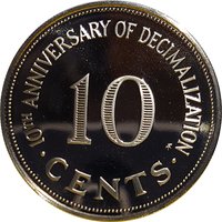 10 Cents reverse
