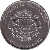 1000 Francs CFA obverse