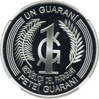 1 Guaraní obverse