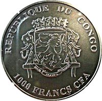 1000 Francs CFA obverse