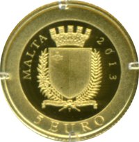 5 Euro obverse