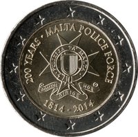 2 Euros obverse